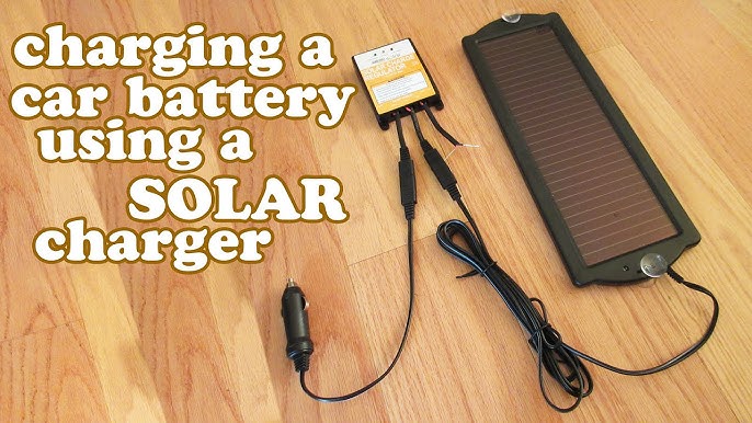 Solar Car Battery Chargers