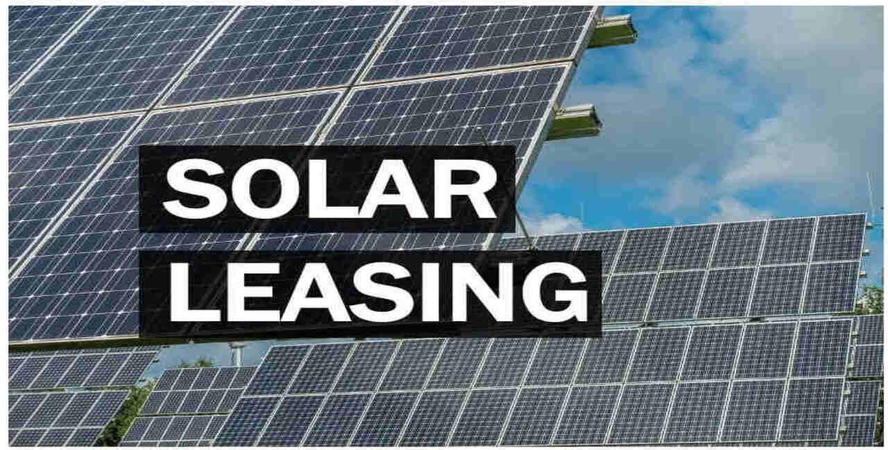 Solar panel lease options