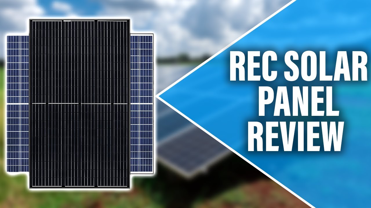 REC solar panels